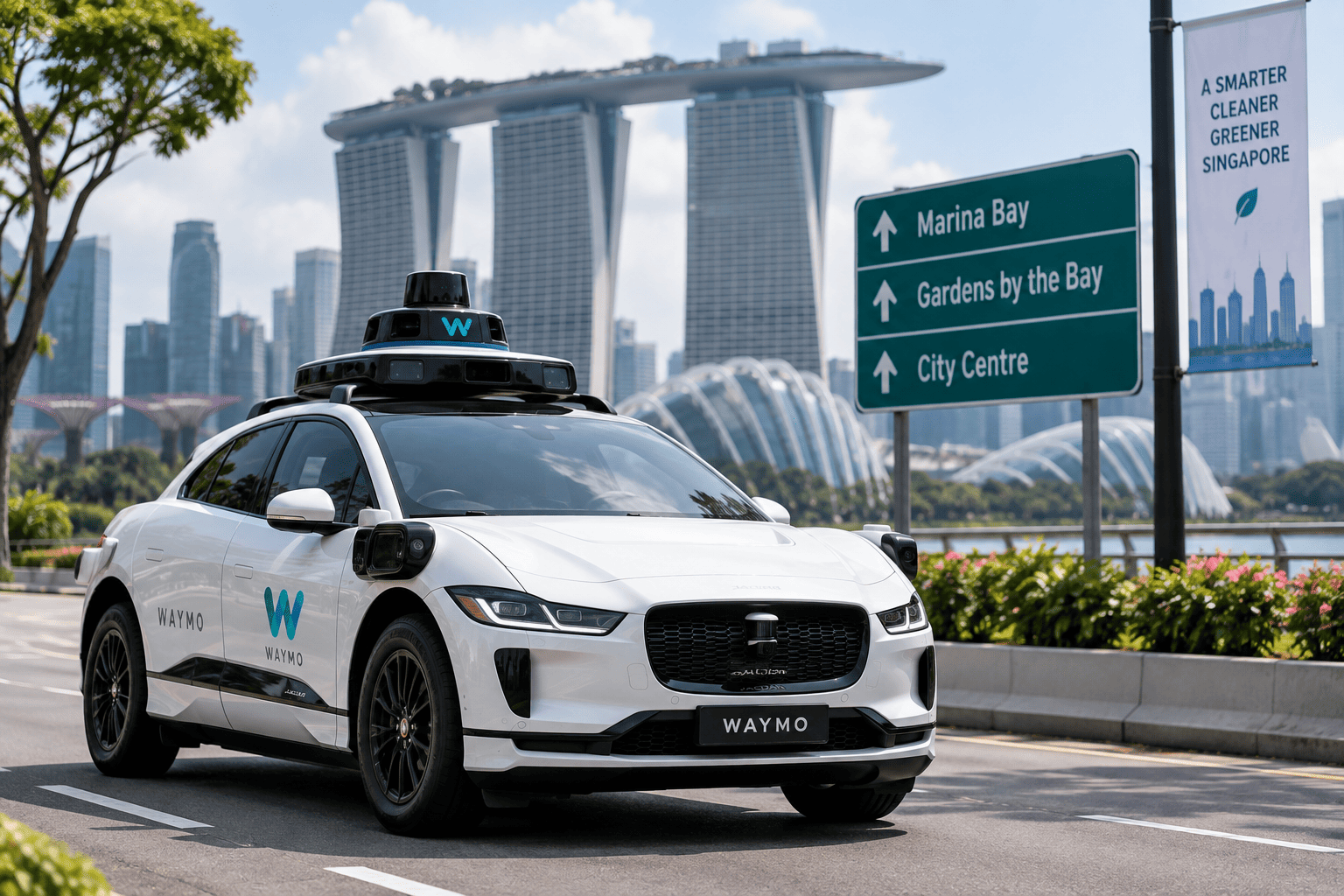Singapour : Waymo lancera ses robotaxis autonomes en 2028